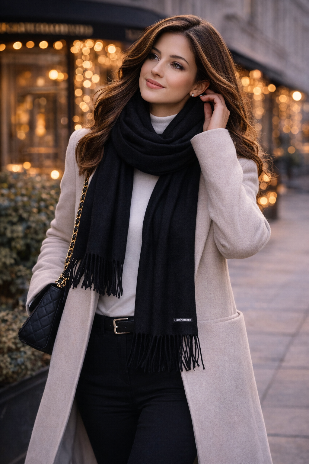 Bufanda Mujer Tipo Cachemira – Suave, Elegante y Abrigada
