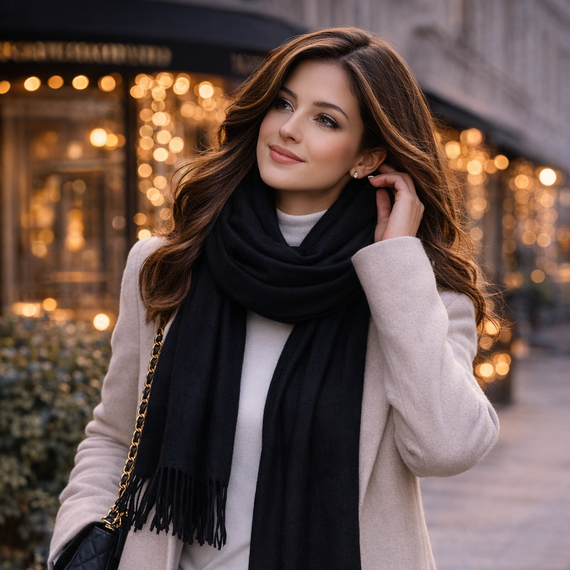 Bufanda Mujer Tipo Cachemira – Suave, Elegante y Abrigada