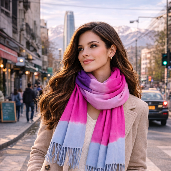 Pashmina 100% Cashmere Multicolor