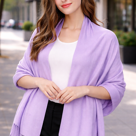Pashmina Cashmere violeta