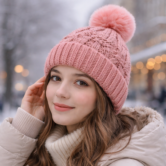 Gorro lana Cuadros