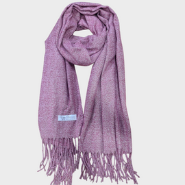 Pashmina  Cashmere ciruela
