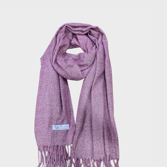 Pashmina  Cashmere ciruela