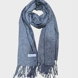 Pashmina  Cashmere Gris