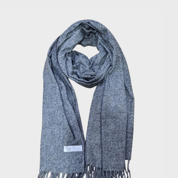 Pashmina  Cashmere Gris