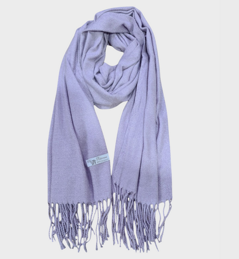Pashmina 100% Cashmere violeta