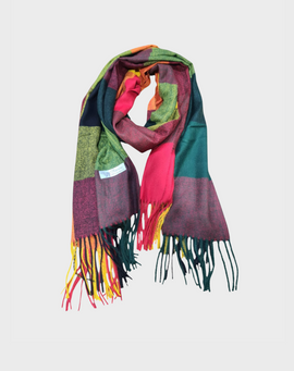 Pashmina 100% Cashmere CUADROS