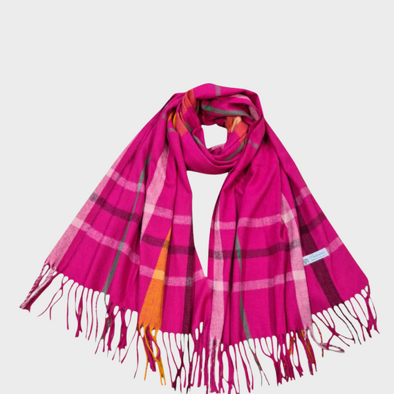 Pashmina Cashmere Con Rayas