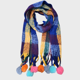 Echarpe con Pompones