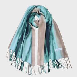 Pashmina  Cashmere Desteñida