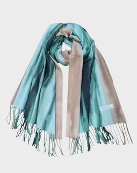 Pashmina 100% Cashmere DESTEÑIDA