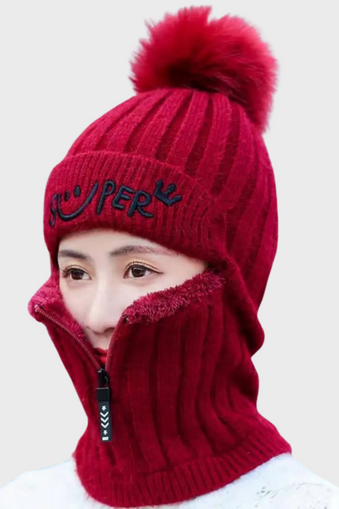 Conjunto gorro cuello super