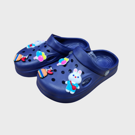 Chalas tipo Crocs de niño con Pines