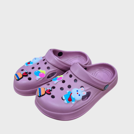Chala tipo Crocs de Mujer con Pines