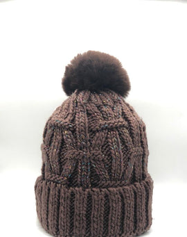 Gorro lana cuadros