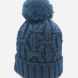 Gorro lana cuadros