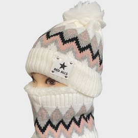 Conjunto gorro cuello red alls