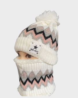 Conjunto gorro cuello red alls